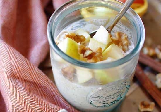 Apple Cinnamon Overnight Oats | One Dish Kitchen