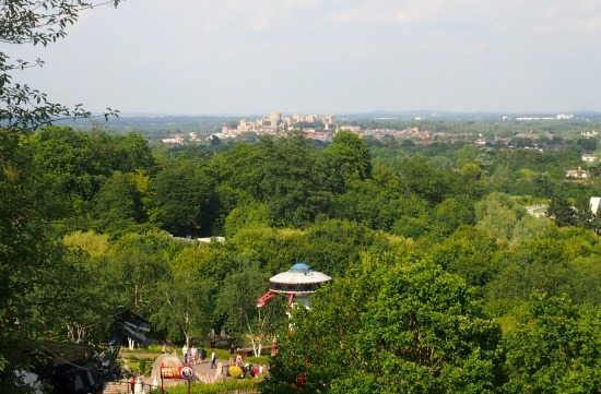 Windsor view from Legoland UK