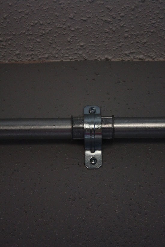 Easy DIY Conduit Curtain Rod Love & Renovations