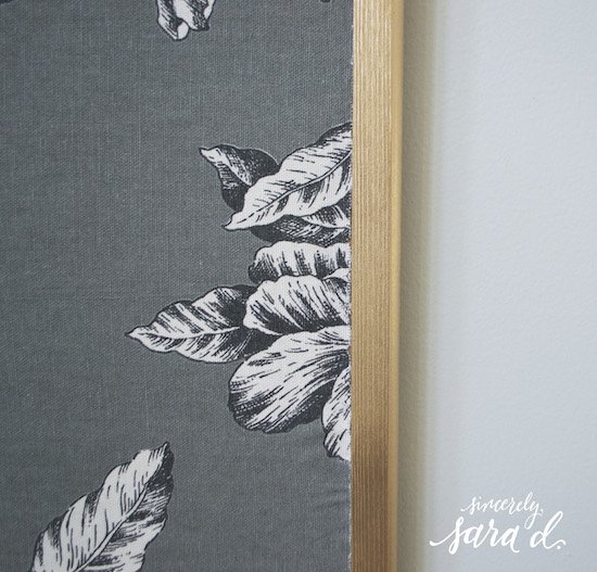 Diy Fabric Bulletin Board Sincerely Sara D Home Decor
