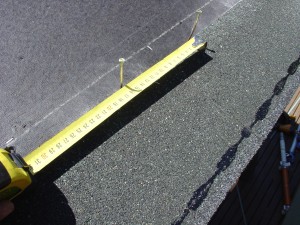 Finding a place to mark your vertical chalk lines Finding a place to mark your vertical chalk lines