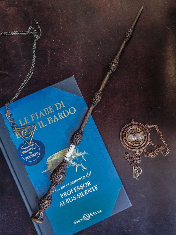 Bacchetta Di Sambuco Luminosa Harry Potter - Con Luce USB, Confezione Regalo Con Mappa, Biglietto E Porta Bacchetta - Foto 5