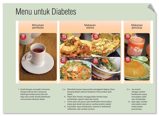 Menu untuk diabetes Menu untuk diabetes