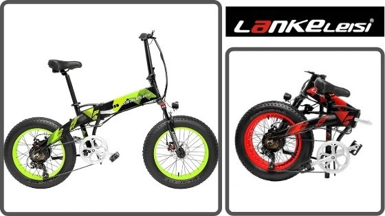 Bicicleta electrica plegable con acelerador
