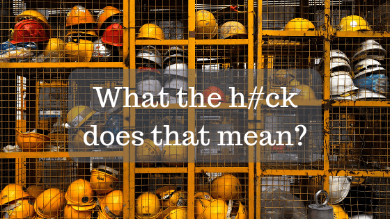 health and safety definitions