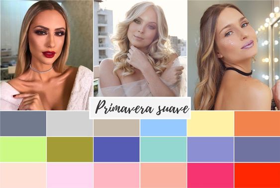 Coloração pessoal: cores que mais harmonizam com você! Descubra no Ouse Todo Dia primavera suave - Coloração pessoal: cores que mais harmonizam com você! Descubra no Ouse Todo Dia