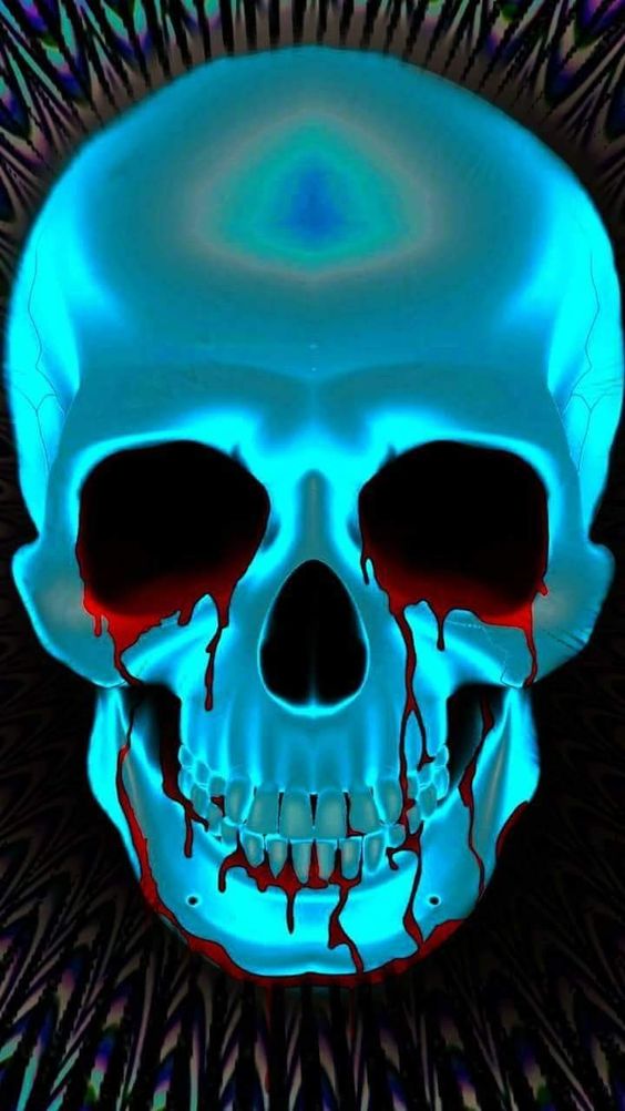 Fondos de pantalla de calaveras en 3d