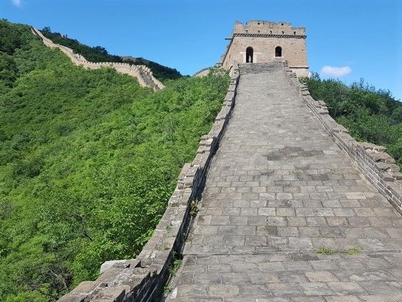 Mejor sección de la muralla china