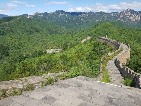 Muralla China sin gente. Huanghuacheng