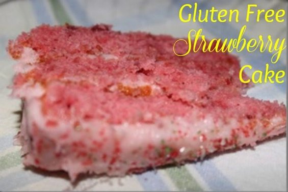 Gluten Free Strawberry Cake Gluten Free Strawberry Cake
