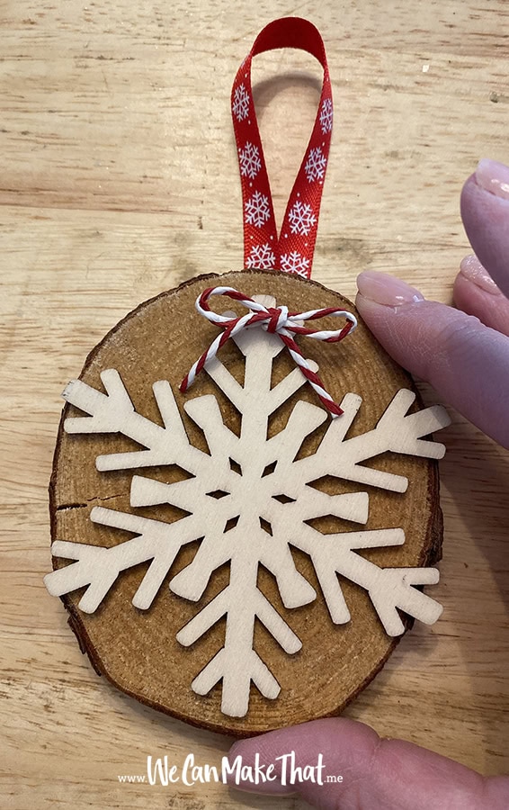 Snowflake ornament