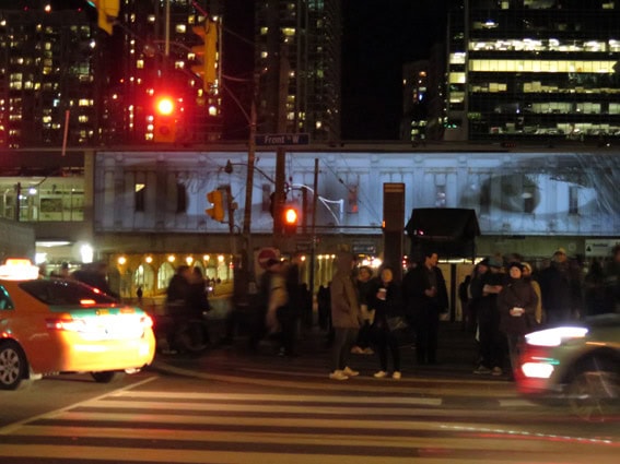 Nuit Blanche Eyes of the bridge Toronto