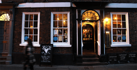 esterno della casa di Guy Fawkes a York