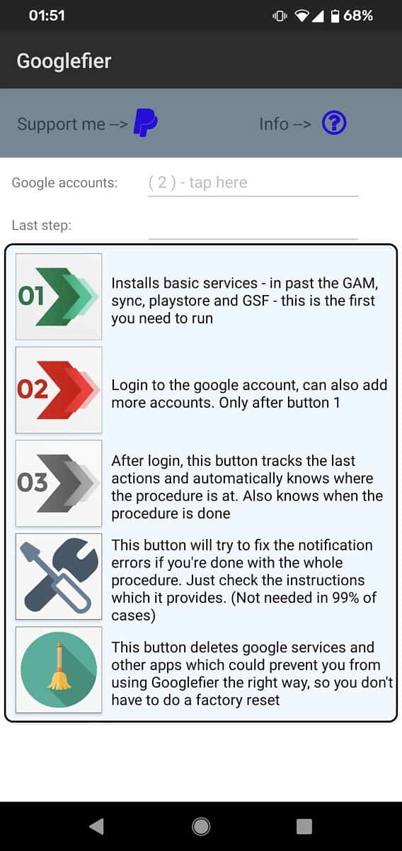 aplicativos Google Huawei