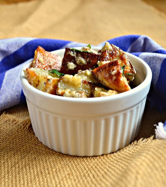 Roasted Potato Salad with Garlic