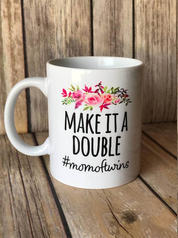 twin mom mug