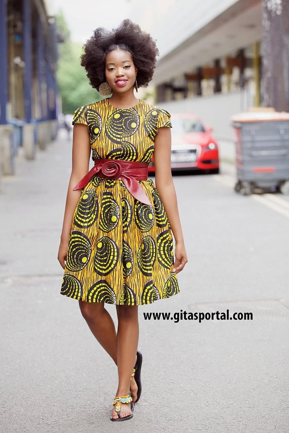 types of kitenge dresses