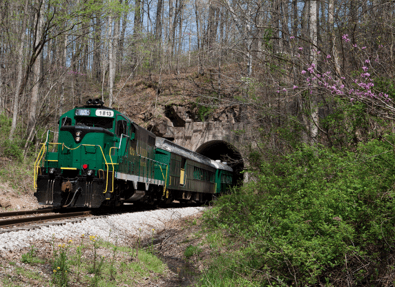 train at French Lick West Baden Indiana