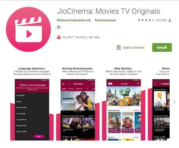 best android apps to stream free movies
