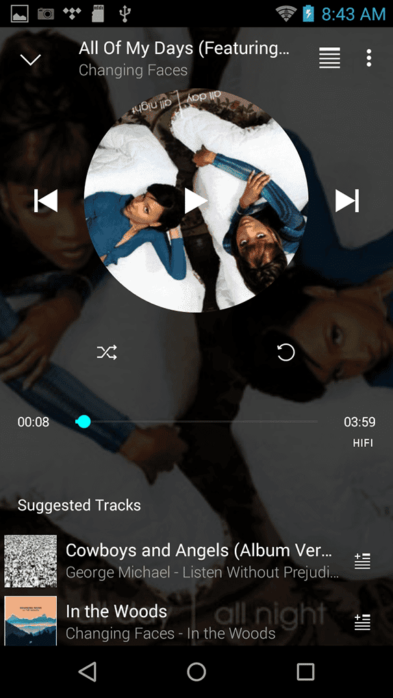 AR-M20 music app