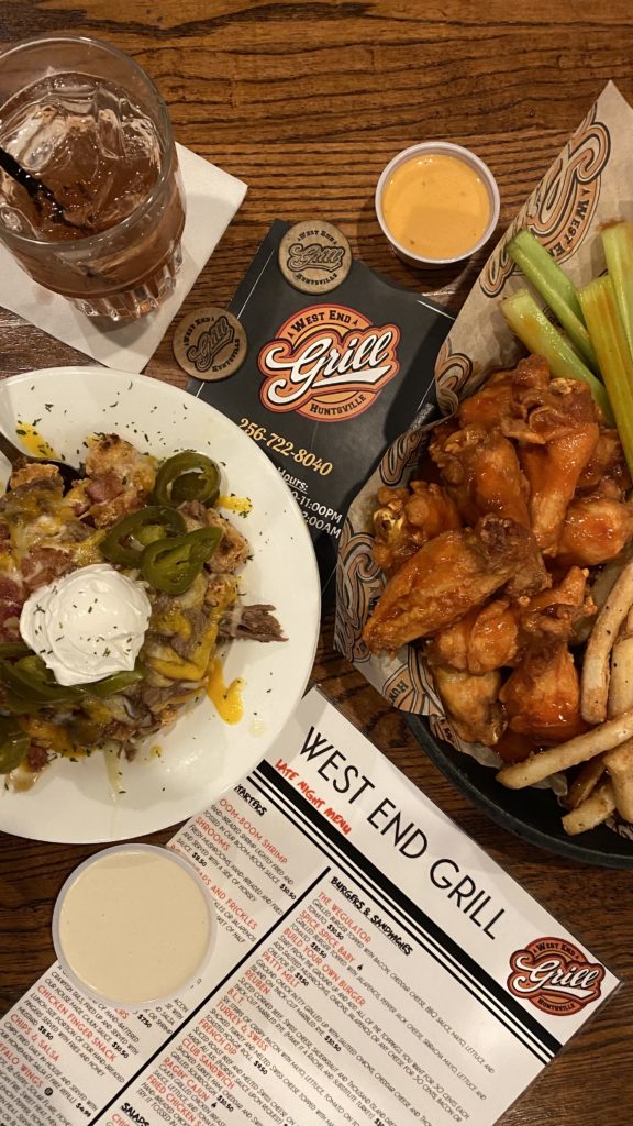 Wings at West End Grill