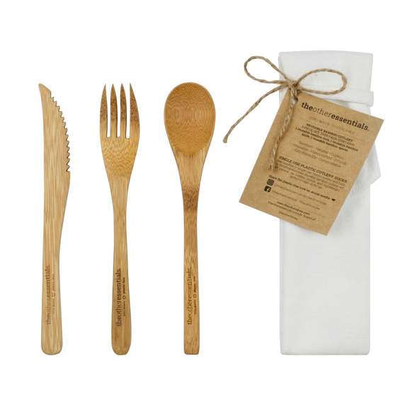 The Other Straw - Bamboo Cutlery Pack
