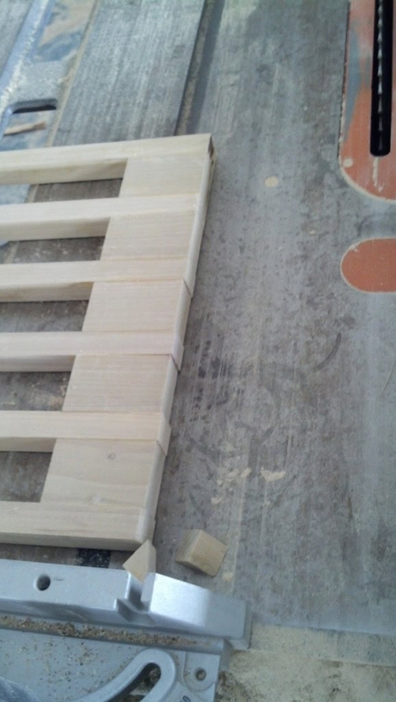 In either case, I have three side rails made for the co-sleeper, they need sanded down and finished with non-toxic tung oil