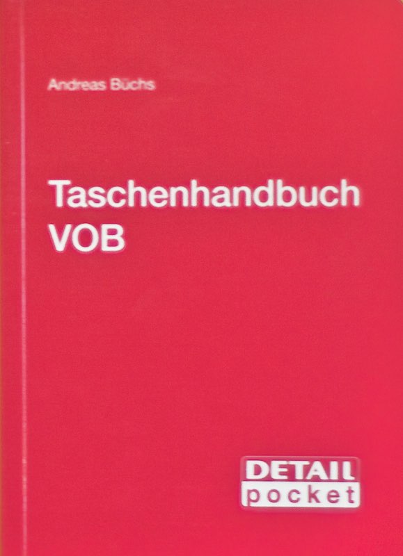 Taschenbuch VOB