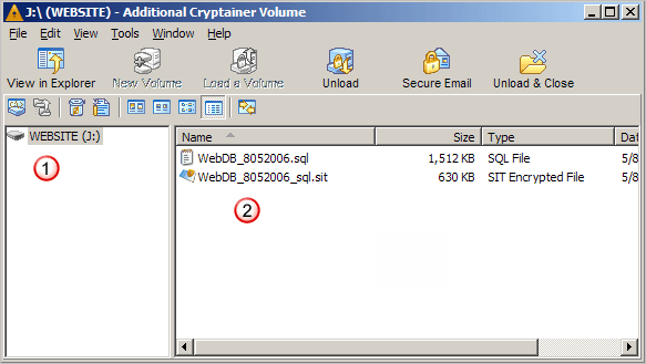 drag and drop files