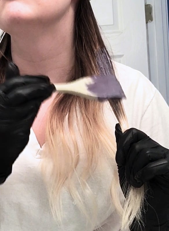 How I Color My Titanium Hair Cassie Scroggins