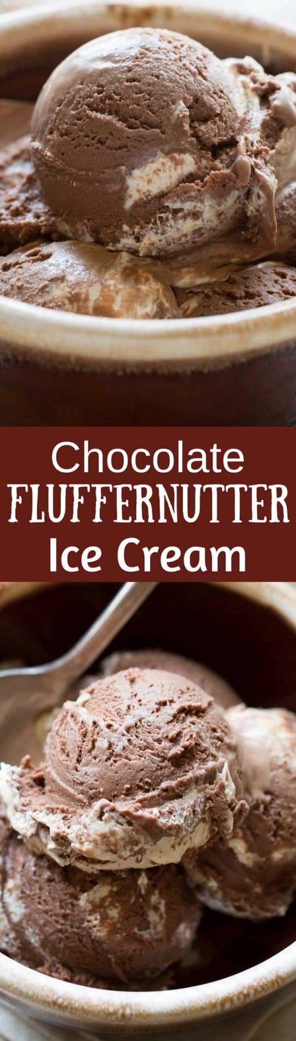 Chocolate Fluffernutter Ice Cream Saving Room for Dessert