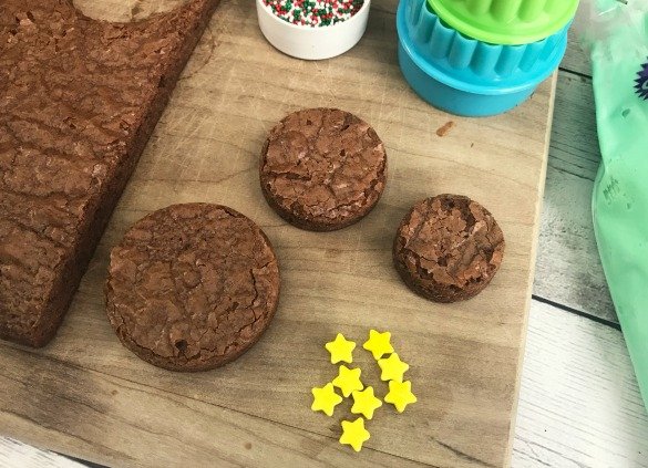Brownie Christmas Trees