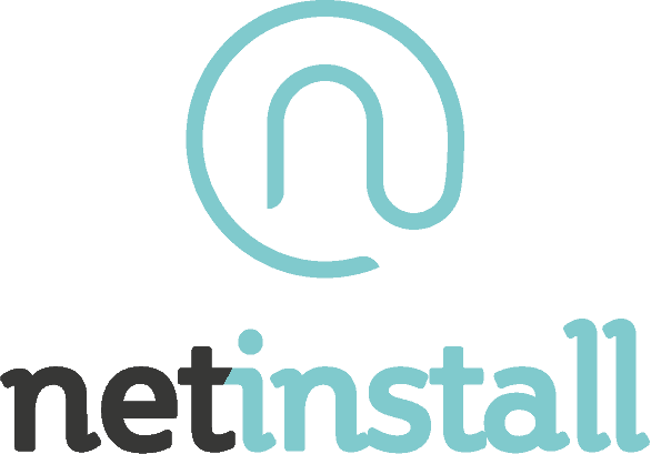 Netinstall Logo Zwart