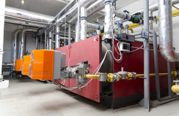 Industrial boiler system