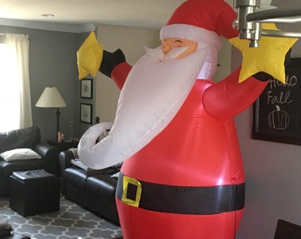 Aldi Christmas yard inflatable