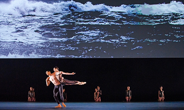 Federico Bonelli and Alessandra Ferri in Wayne McGregor's Woolf Works (photo: Tristram Kenton)