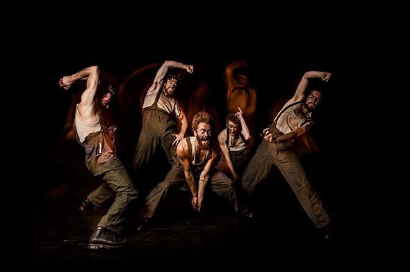 Gary Clarke Company in COAL (photo: Joe Armitage)
