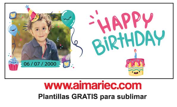 Plantilla Taza Cumpleanos De Nino O Nina Aimari Ec Plantillas de sublimación para tazas. plantilla taza cumpleanos de nino o