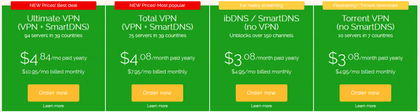 ibVPN includes SmartDNS if you buy the Total or Ultimate plan.