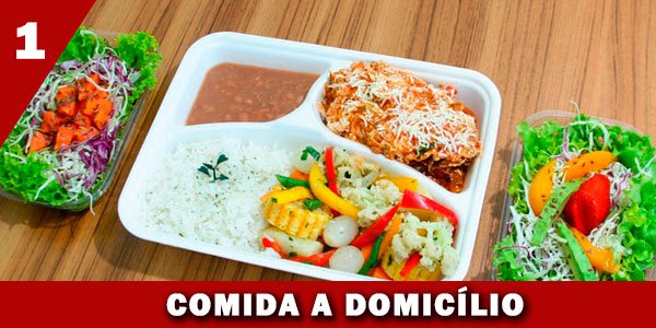 dinheiro vendendo comida a domicilio