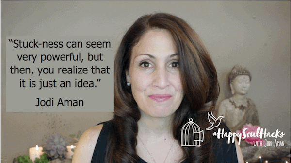 feel stuck, get unstuck