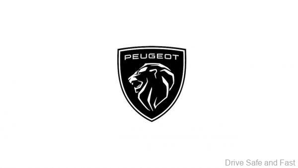 New Peugeot Logo Against White background