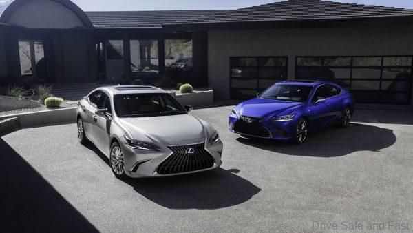 2022 Lexus ES Hybrid and F Sport