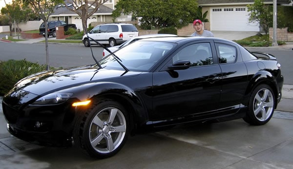 The Black Mazda Rx-8 The Black Mazda Rx-8