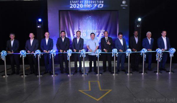 Proton X70 CKD Starts