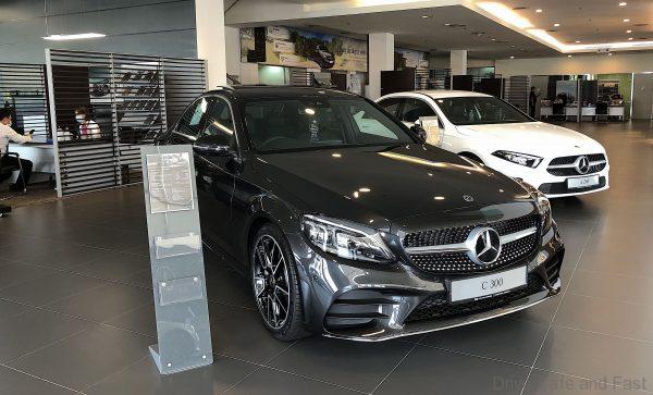 Mercedes-Benz car showroom Malaysia