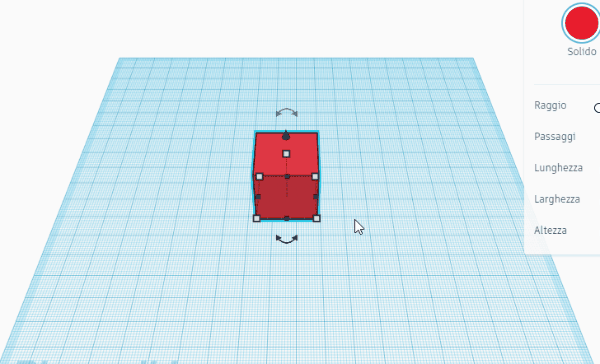 Corso Completo Di Tinkercad Per Didattica E Arte Il Corpo Dell Edificio Seleziona E Ridimensiona Un Solido Hi Storia Edu