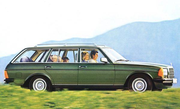 Mercedes-Benz E-Class W123_230 TE model