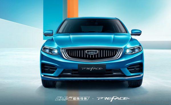 Geely Preface front nose