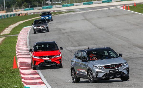 Proton X50 sepang test